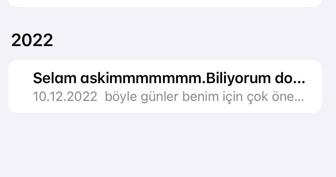 en son sevip sevildiğim zamana denk geldim