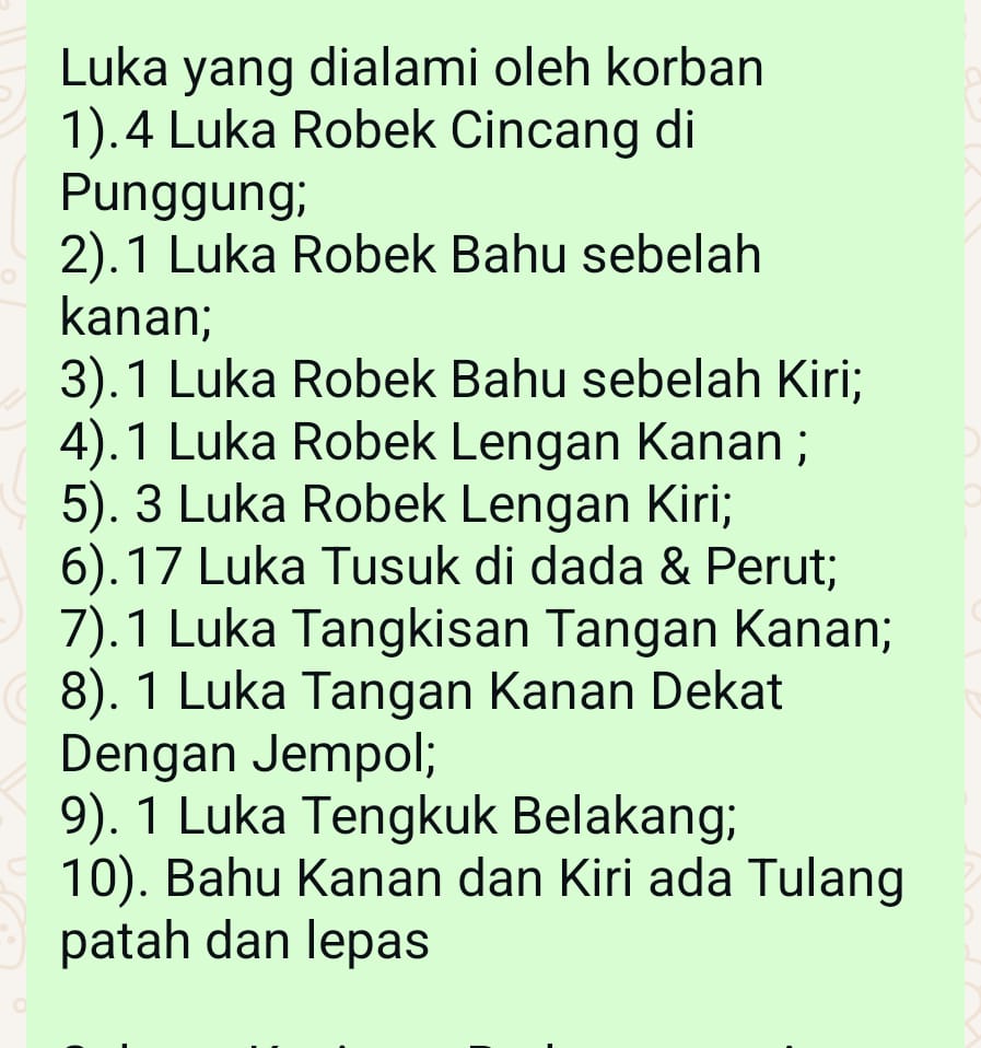 EdyRustian's tweet image. Anak bunuh Ayah kandung di Katingan Kalteng tadi malam, sehancur ini dibuatnya, sungguh tega dan menyedihkan sekali.
Semoga dihukum seberat beratnya