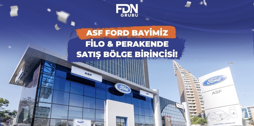 FDNGrubu's tweet photo. 🚗 ASF Ford Bayimizle Gururluyuz! 
Ford ailesinin bir parçası olarak, Filo Satışlar &amp; Perakende Satış Bölge Birincisi ödülünü almanın mutluluğunu yaşıyoruz! 🏆

#ASFFord #FDNGrubu #Ödül https://t.co/0VDuxnAqAC