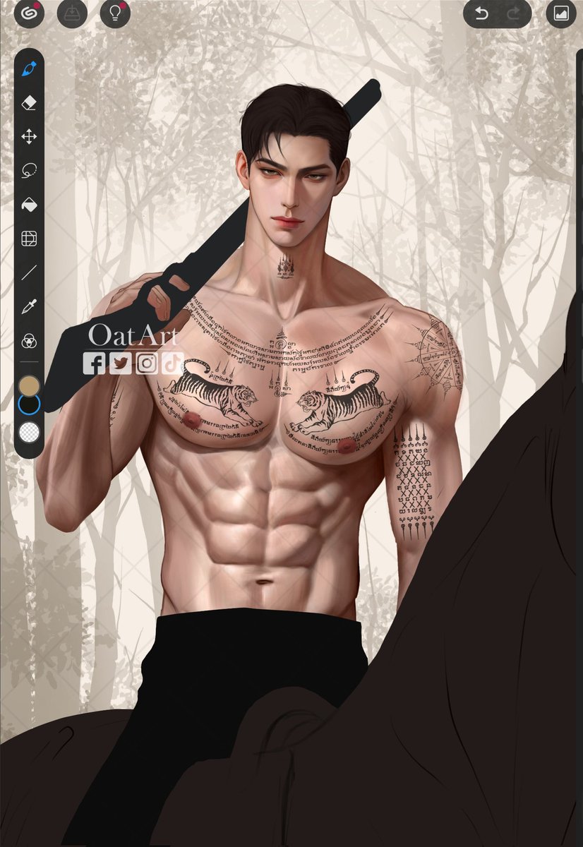 🔥ปล่อยปกสำเร็จกึ่งบรีฟทรงโจรครับ🔥
➡️ราคา 9000 บาท
สามารถบรีฟทรงผม ลายสัก เสื้อ ของตกเเต่งได้ครับ