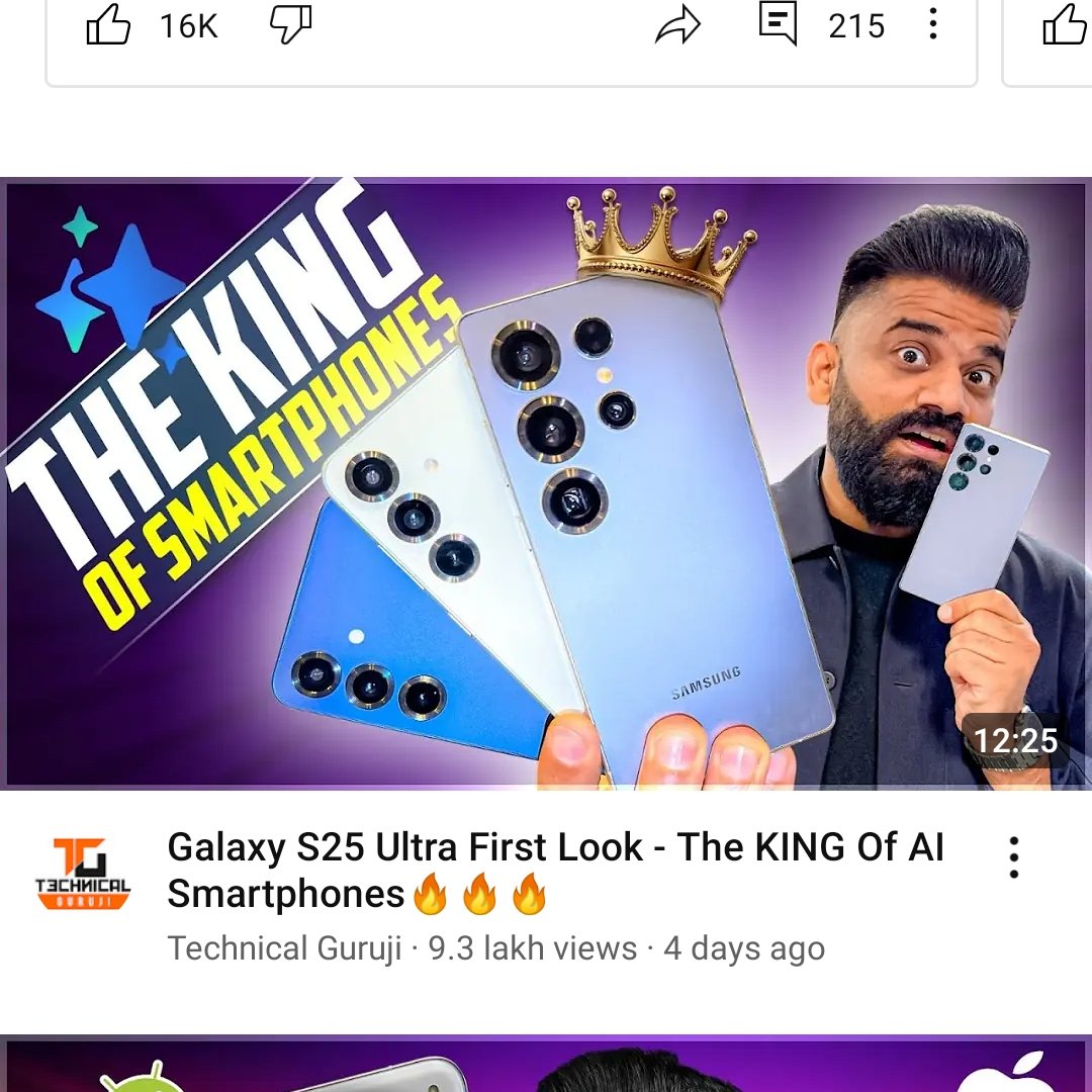 techgrez's tweet photo. Who better #samsungs25  better review / 🧐 https://t.co/98m9gRomEn