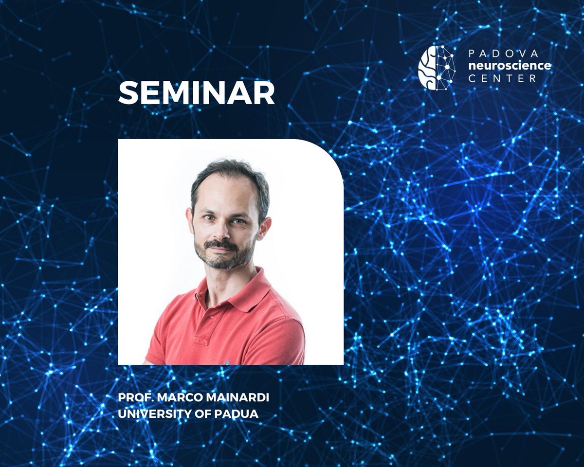 Padova Neuroscience Center (@pnc_unipd) on Twitter photo Mark your calendar!
On Jan 30 don't miss Marco Mainardi <a href="/dsb_unipd/">@dsb_unipd</a> and his talk on #circuit-specific cartography and #molecular #fingerprinting of #synaptic #plasticity!
#brain #neuroscience Mark your calendar!
On Jan 30 don't miss Marco Mainardi <a href="/dsb_unipd/">@dsb_unipd</a> and his talk on #circuit-specific cartography and #molecular #fingerprinting of #synaptic #plasticity!
#brain #neuroscience