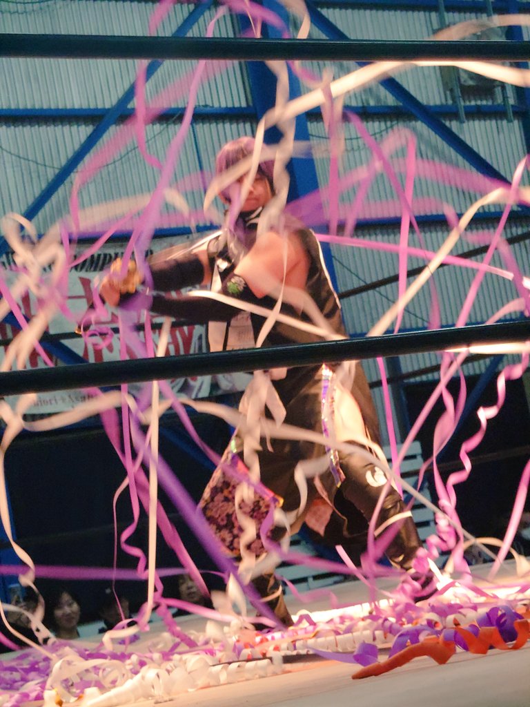TV87941881's tweet photo. 1月26日
#2AW #GRAND_SLAM #2AWスクエア 

#プロレスリングBASARA から参戦中の #中野貴人 選手

花見選手から、 #紅炎 の勧誘があったけど保留だって😥

紅炎推しからすると、入ってほしいですね！

なかなかのイケメンですよ！ https://t.co/IOXvPeqCoz