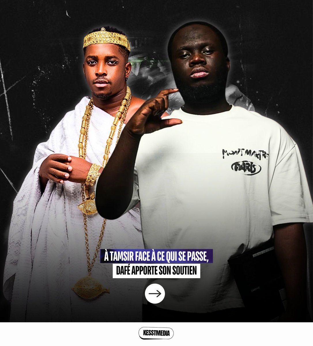 kultur_inc's tweet image. @dafe.s_life envoie un message fort 💪🏾 témoignant de sa loyauté à son grand frère @TAMSIRONTHEBEAT 

    Ésaïe 54:17 « toute arme…sera sans effet… »

#kesstmedia #media #dafé #soutien #tamsir