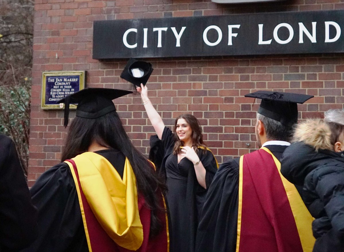 City St George's Alumni (@citystgalumni) on Twitter photo Winter Graduation is back for one more day! 🎓
Today, we celebrate our new alumni from <a href="/CityUniHealth/">School of Health & Medical (Clerkenwell)</a>. A big congratulations to you all! 🎉
Remember to stay in touch and keep your details updated: ow.ly/ssn350ULUi1
#CityStGeorgesGrad Winter Graduation is back for one more day! 🎓
Today, we celebrate our new alumni from <a href="/CityUniHealth/">School of Health & Medical (Clerkenwell)</a>. A big congratulations to you all! 🎉
Remember to stay in touch and keep your details updated: ow.ly/ssn350ULUi1
#CityStGeorgesGrad
