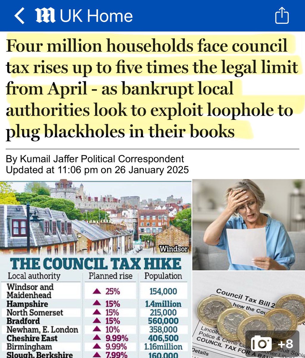 BANKRUPT COUNCILS - Have wasted tax payers money &amp; now demand more!

Meanwhile UK councils have spent approx £4-6 billion on net zero and useless decarbonisation projects!

Birmingham City Council alone has spent at least £136 million on net zero &amp; decarbonisation projects.