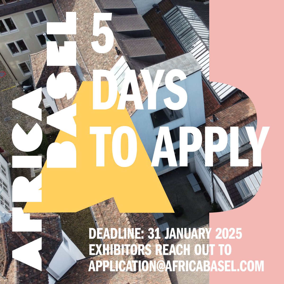 Exhibitors may apply to the inaugural edition of Africa Basel Contemporary African Art Fair until 31 January 2025. Applications are open to galleries and institutions only. For enquiries, contact application@africabasel.com.  

#africabasel #africanartfair #artbaselweek