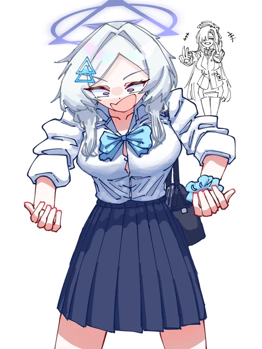 「こ、これはっ!?C&amp;Cのエージェントのっ!?」 #ブルアカ 