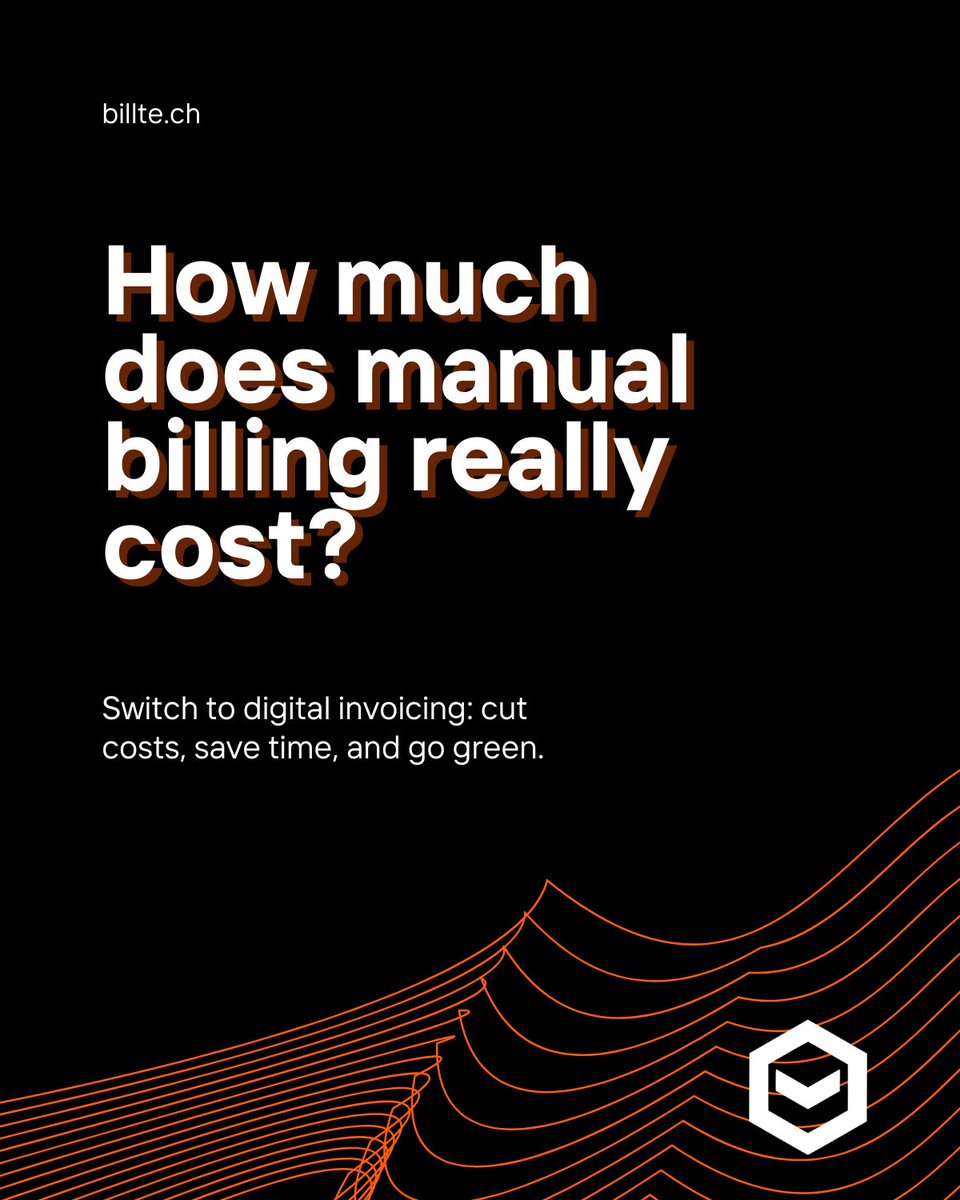 How much does a paper invoice really cost?
Up to 5 CHF per invoice, including materials, printing, postage, and time spent preparing it.
Switch to digital invoicing with Billte:
✔ Cut costs
✔ Save time
✔ Reduce CO₂
💡 Discover how we can help you go digital. Contact us today!