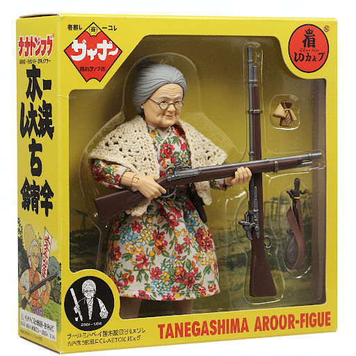 PSN62595111's tweet photo. Google Gemini 1.5 Pro image generator by imagen3
画像生成
”the granny with a Tanegashima matchlock arquebus in the style of an action figure ”
「 アクションフィギュア風: 種子島銃持ちばあちゃん」
#AIart #imagen3 #imageFX #意味不明 #actionfiguers #敬老の日 #種子島鉄砲 #Tanegashima https://t.co/ny0v4fvybo