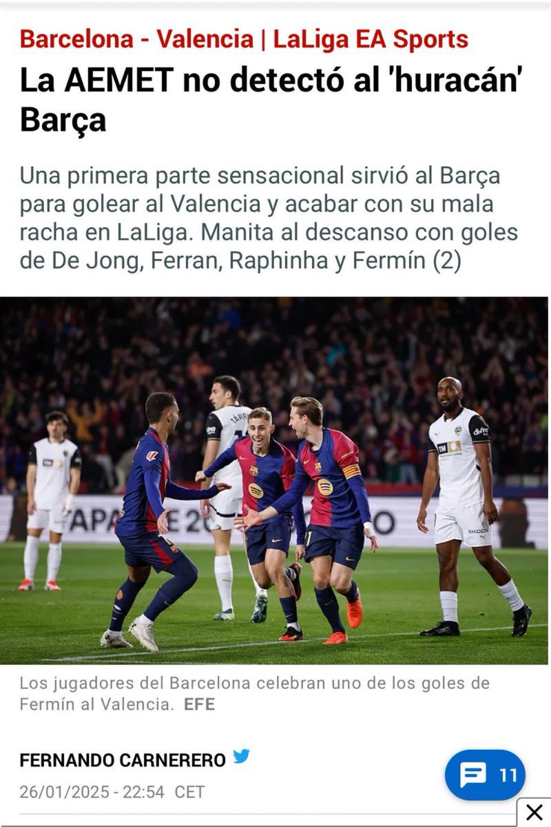 El <a href="/marca/">MARCA</a> fent conyeta amb AEMET és potser el millor exemple del baix nivell del periodisme esportiu.