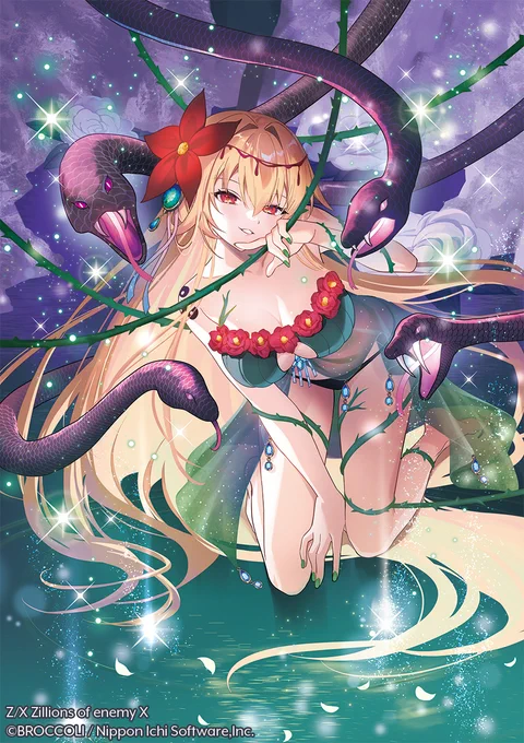 1月23日発売 TCG Z/X ブースターパック第51弾「#爆照一番星」にて『滅びの廃滅姫 ネムレ』を描かせて頂いております!#ZX_TCG 
