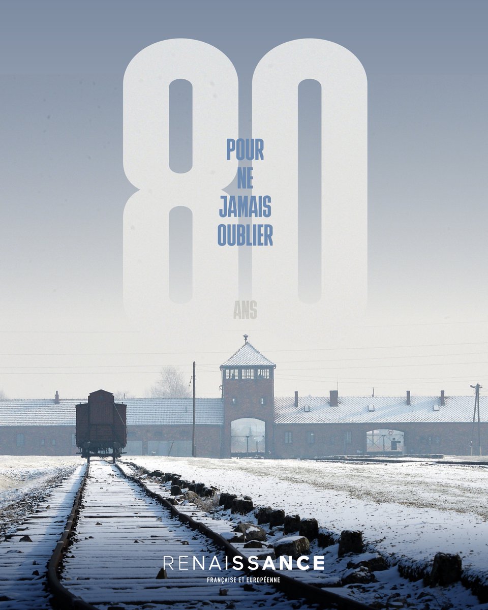 Il y a 80 ans, le camp d’Auschwitz-Birkenau était libéré.

Il y a 80 ans, la Shoah, cette entreprise funeste d’extermination systématique et organisée, était révélée au monde. Nous nous inclinons en mémoire des 6 millions de Juifs massacrés, dans les camps ou les bois, et de