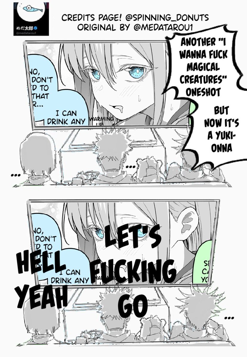 @medatarou1 English Version! [The transfer student is a Yuki-Onna...!!!] 