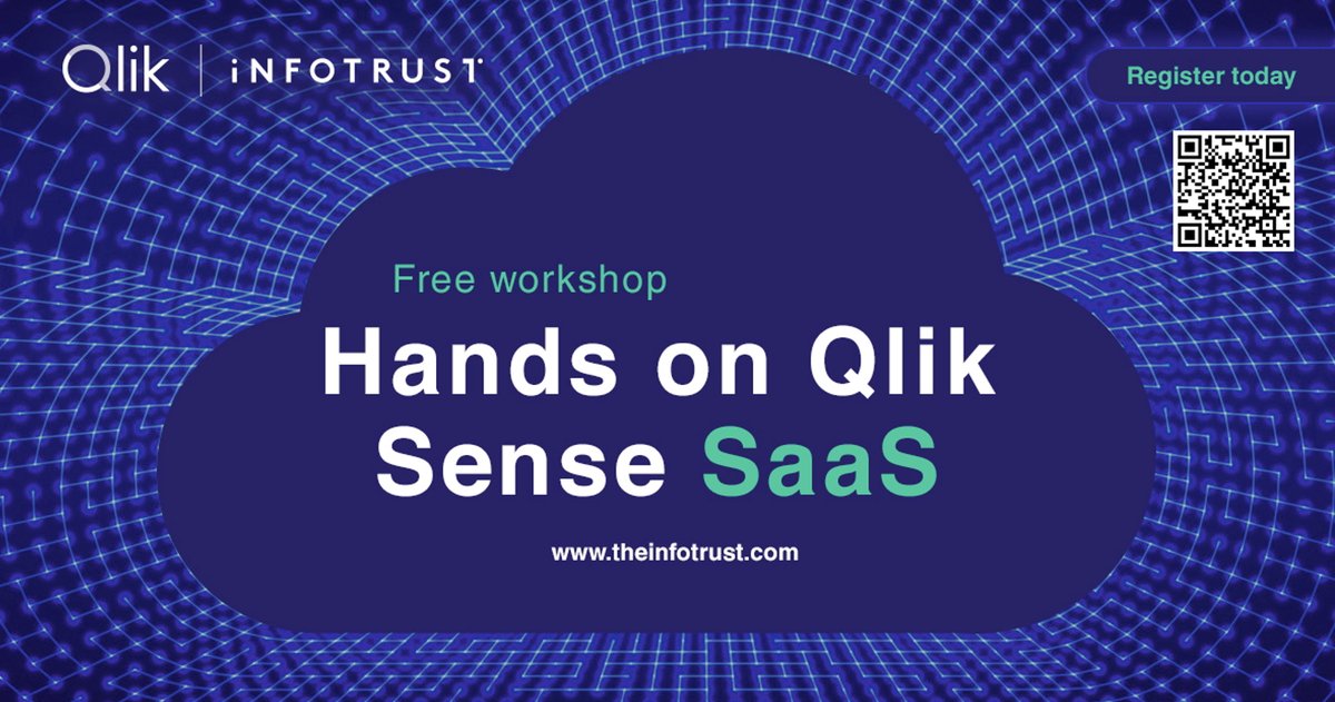 Infotrust_BI's tweet photo. Better to try once 🆕  #QlikSense SaaS 3 hours free workshop for beginners in Latvian language - save your virtual seat for February 12: https://t.co/JD8oqLfpzs
Lecturer: Uldis Putnins 👏 https://t.co/8fFIJc7CQT