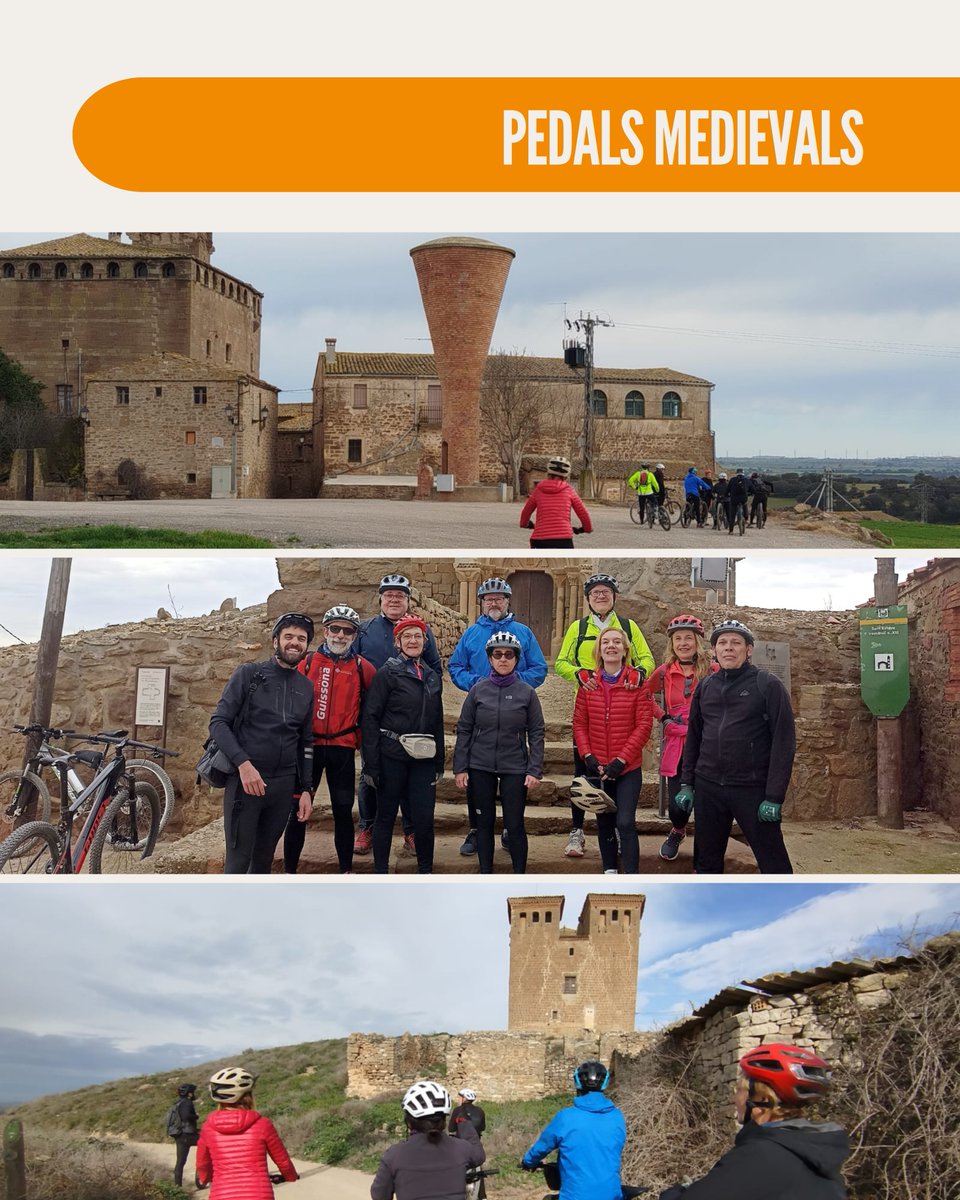 leaderponent's tweet photo. Quin cap de setmana! 😍

Dissabte vam fer una ruta en bicicleta, tot coneixent el paisatge dels Plans de Sió i els seus castells 🚵🏻🏰

Diumenge es va inaugurar la exposició d'il·lustració científica, del Col·lectiu Ibèric Professional d’Il·lustració Científica, a Mas de Melons! https://t.co/htwkoSt9Qx
