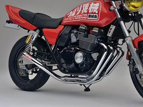 CBX400F ワルツ機械曲げマフラー メッキ / パステルロード CBX400F ワルツ機械曲げマフラー メッキ / パステルロード