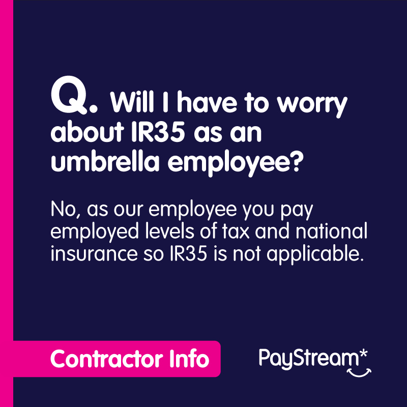 PayStreamLtd's tweet image. We’re committed to supporting our contractors. If you have questions about how our umbrella company works, check out our umbrella FAQs for helpful insights. 👉 paystream.co.uk/helphub/umbrel…

#UmbrellaCompany #Contractor #IR35 #ContractorSupport