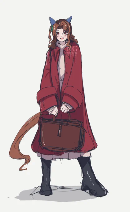 キングにおしゃれな私服を着せたいシリーズ!!!!!!!!!!!!!!!!!!!!!!!トゥエンティーズさん#キングヘイロー 