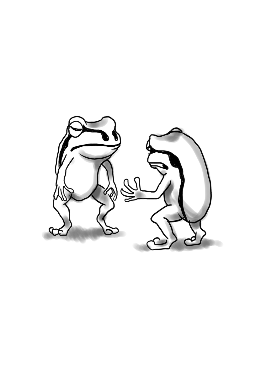 suck_hal's tweet image. 「明日から冷えるらしいぜー」
「ふーん…」