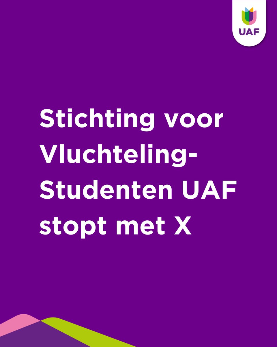 Het UAF voelde zich al niet meer thuis op X, maar we stoppen hier nu definitief, vanwege het haatdragende taalgebruik en de verspreiding van desinformatie. We zien je graag op LinkedIn linkedin.com/company/uafnl of BlueSky bsky.app/profile/uafnl.….