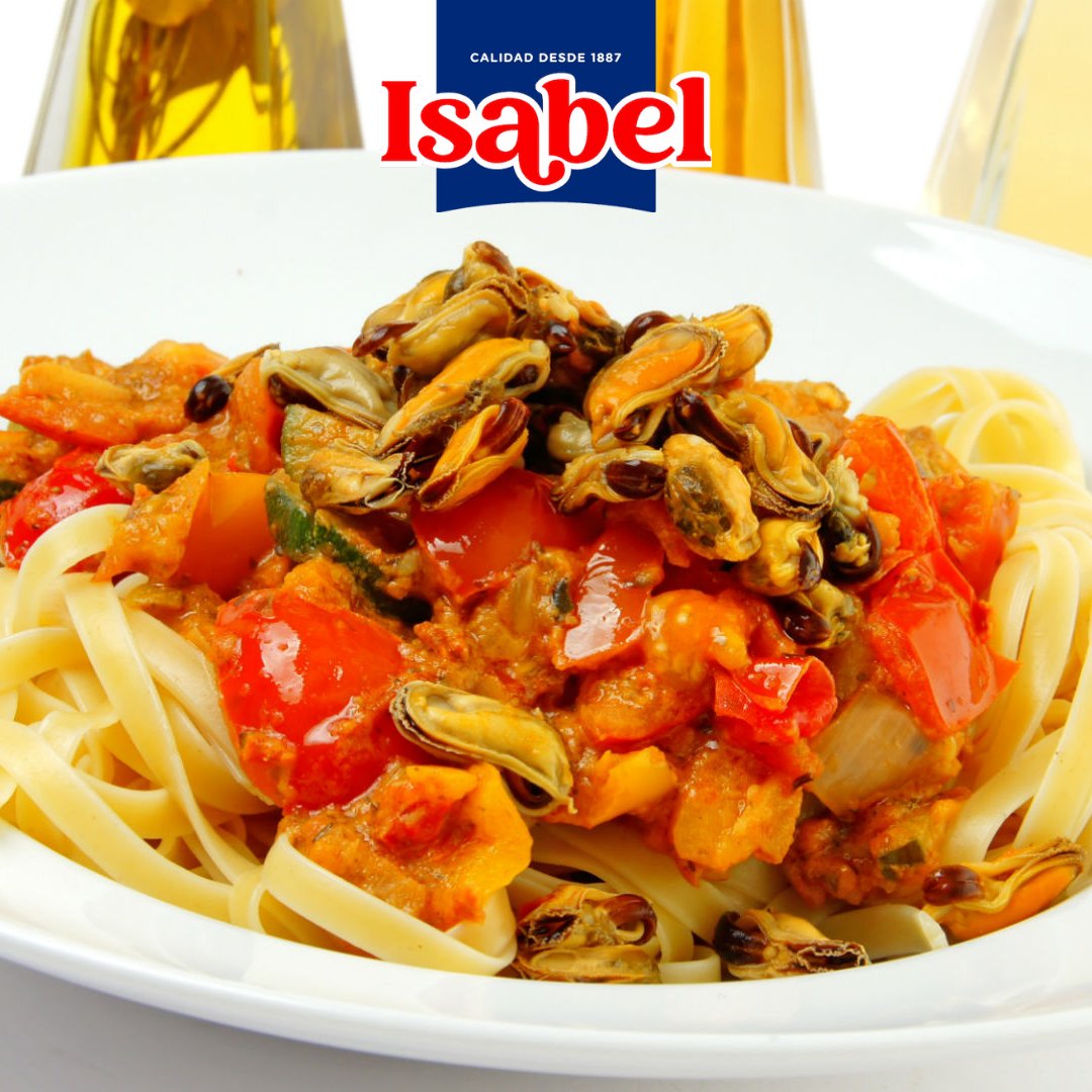 Un plato de tallarines diferente es posible si le echas:
- Mejillones en escabeche
- Tomate seco
- Perejil
¡Pruébalo!
#AtunIsabel #ConservasIsabel #HoyComemosConIsabel #recetas #recetasconatun #atunenlata