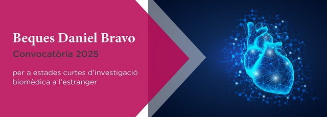 Oberta la convocatòria 2025 de les beques Daniel Bravo per a estades curtes d'investigació biomèdica en centres de prestigi nord-americans o europeus. Data límit: 2 d'abril. 

fundaciodanielbravo.org/beques-daniel-…

#recerca #biomedicina