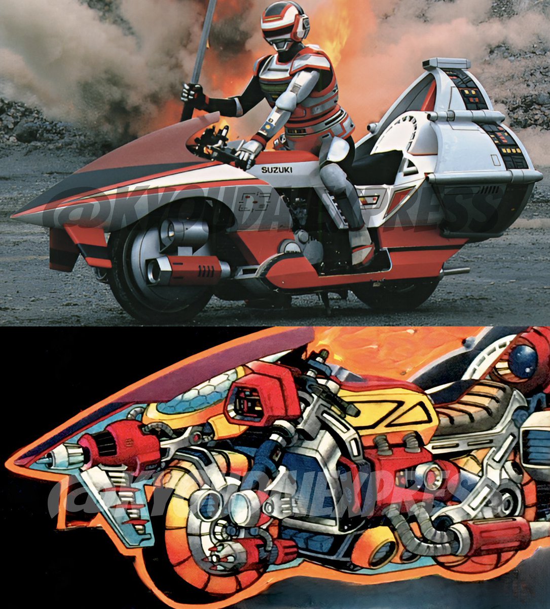 ExpressKyoudai's tweet photo. JUSPION's Iron Wolf blueprint https://t.co/cZgjGxSvHl