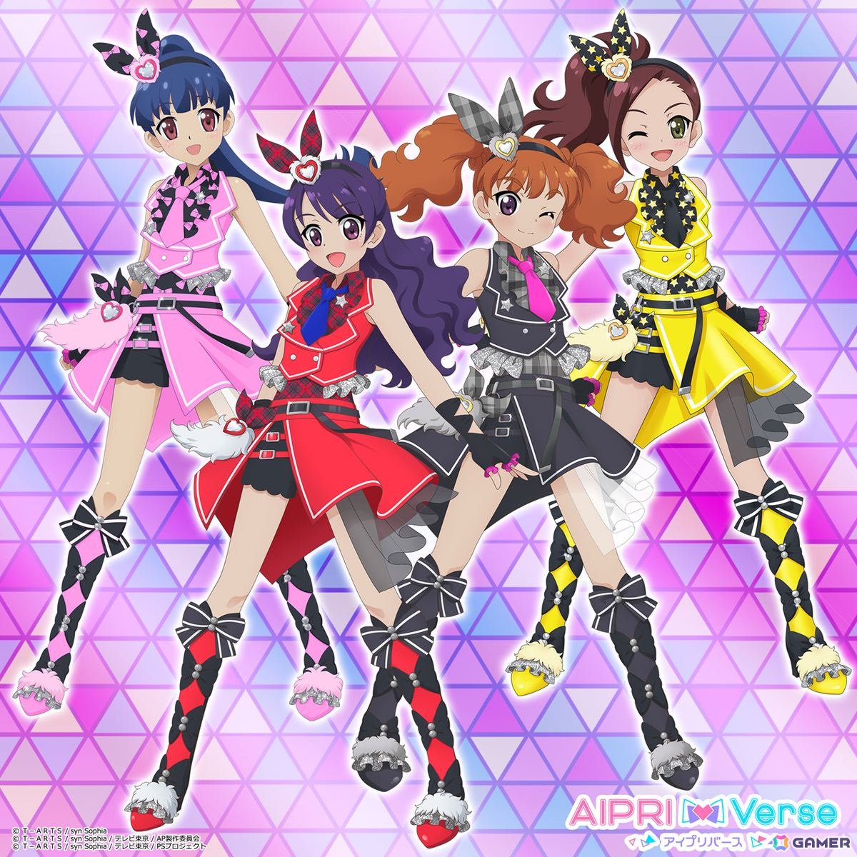 アイプリバース」2月6日開始の6だんでは「プリティーリズム