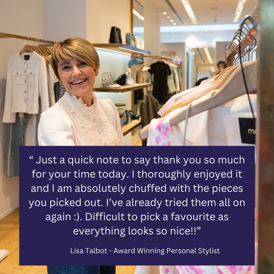 listalbot's tweet image. Imagine a wardrobe full of perfectly curated outfits. Effortless mornings. Endless confidence.

After a lovely Personal Shopping consultation with my client I received this great feedback. 

#personalstylist #personalshopper #styleexpert #thepocketstylist