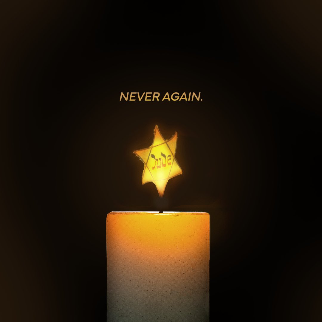 Today, on the 80th International Holocaust Remembrance Day, we remember the lives at the hands of the Nazi regime. 

We honor the memory of the 6 million Jews that were persecuted and perished simply for being Jewish.