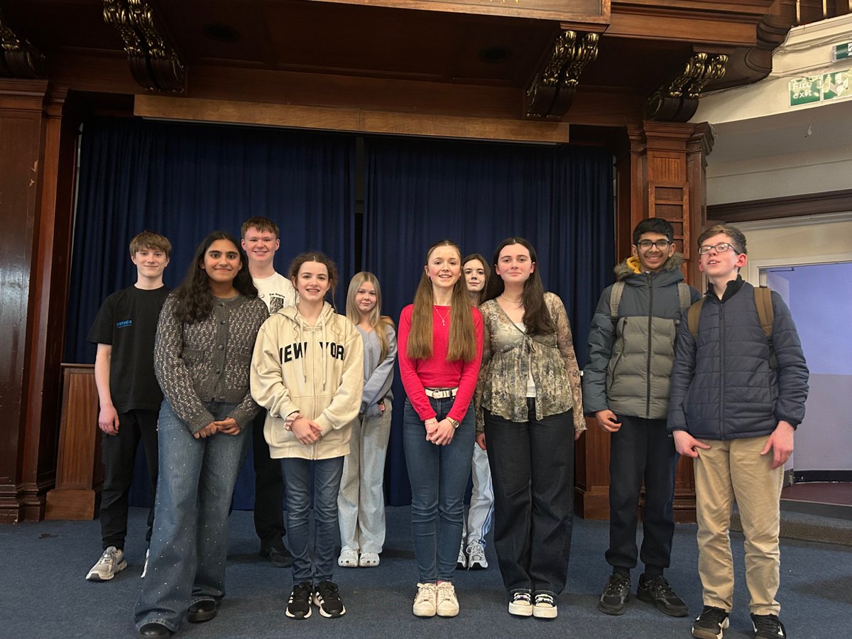 The Junior Debaters competed at the International Competition for Young Debaters heat in Edinburgh on Sun 19th. All 5 teams achieved 1st places during the day. A mention to Sam &amp; Lexie (S4) who qualified first and will now contest Finals Day in Cambridge in May <a href="/MearnsCastleHS/">Mearns Castle High School</a>