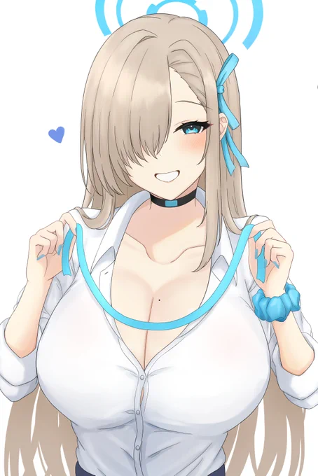 制服アスナ#ブルアカ 