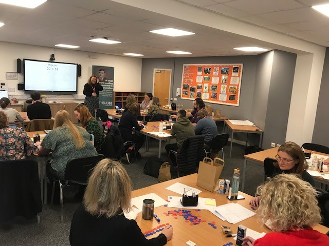 It was great to welcome a room full of Secondary TA's last week, lots of #professionaldevelopment and learning new ways to keep pupils engaged. 
<a href="/MathsHubs/">MathsHubs</a>
