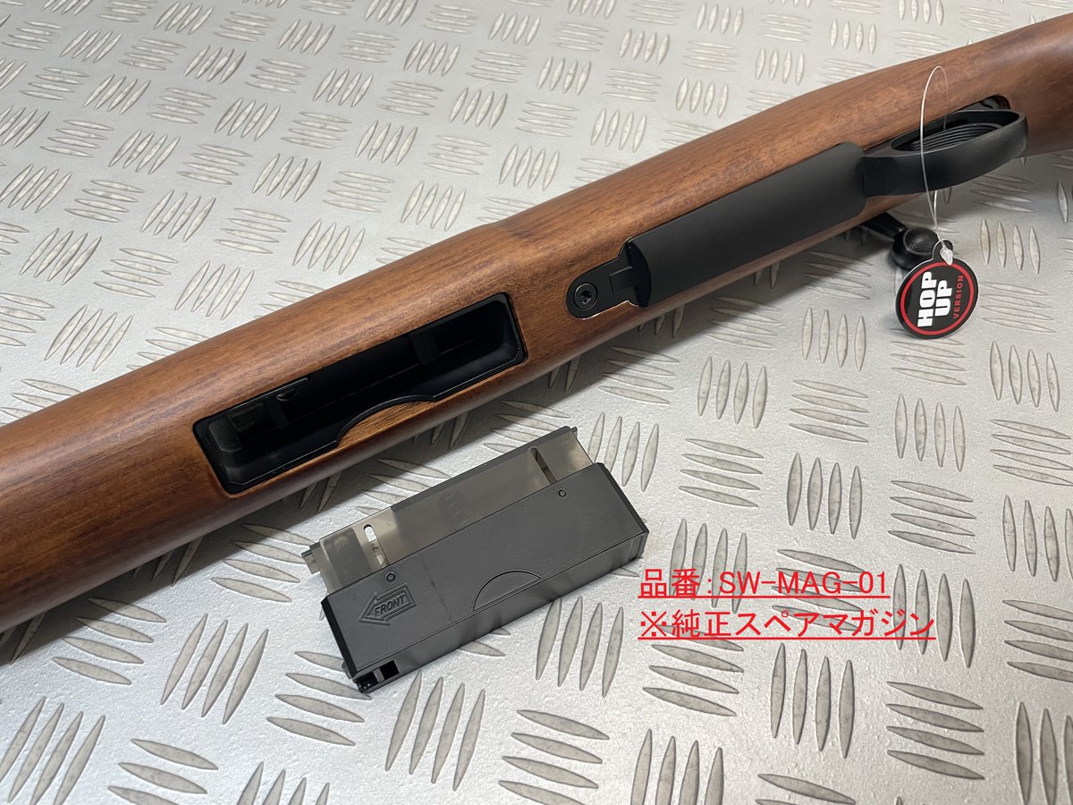 kinwa__official's tweet image. ー新製品情報ー

SNOW WOLF社製 M24 スナイパーライフル エアコッキングガン リアルウッドver./TN　2色入荷

米 #Remington 社製 #M700 をベースに開発された #ボルトアクションライフル #M24 をモデルとした #エアコキ #ライフル シリーズに新色登場

お財布に優しくて😂
※予備マグ入荷済

#サバゲー