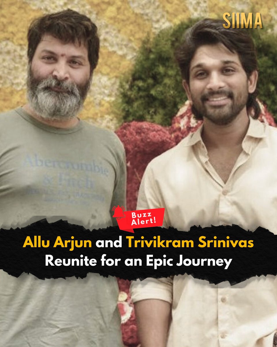 🔥 Buzzz is that! Allu Arjun steps into the divine avatar of Lord Karthikeya, the God of War, in an epic journey to reunite wisocio-mythological fantasy is the talk of the town and a visual spectacle in the making! ⚡✨
<a href="/alluarjun/">Allu Arjun</a> 
 #AlluArjun    #Trivikram #AA22 #siima
#BB26