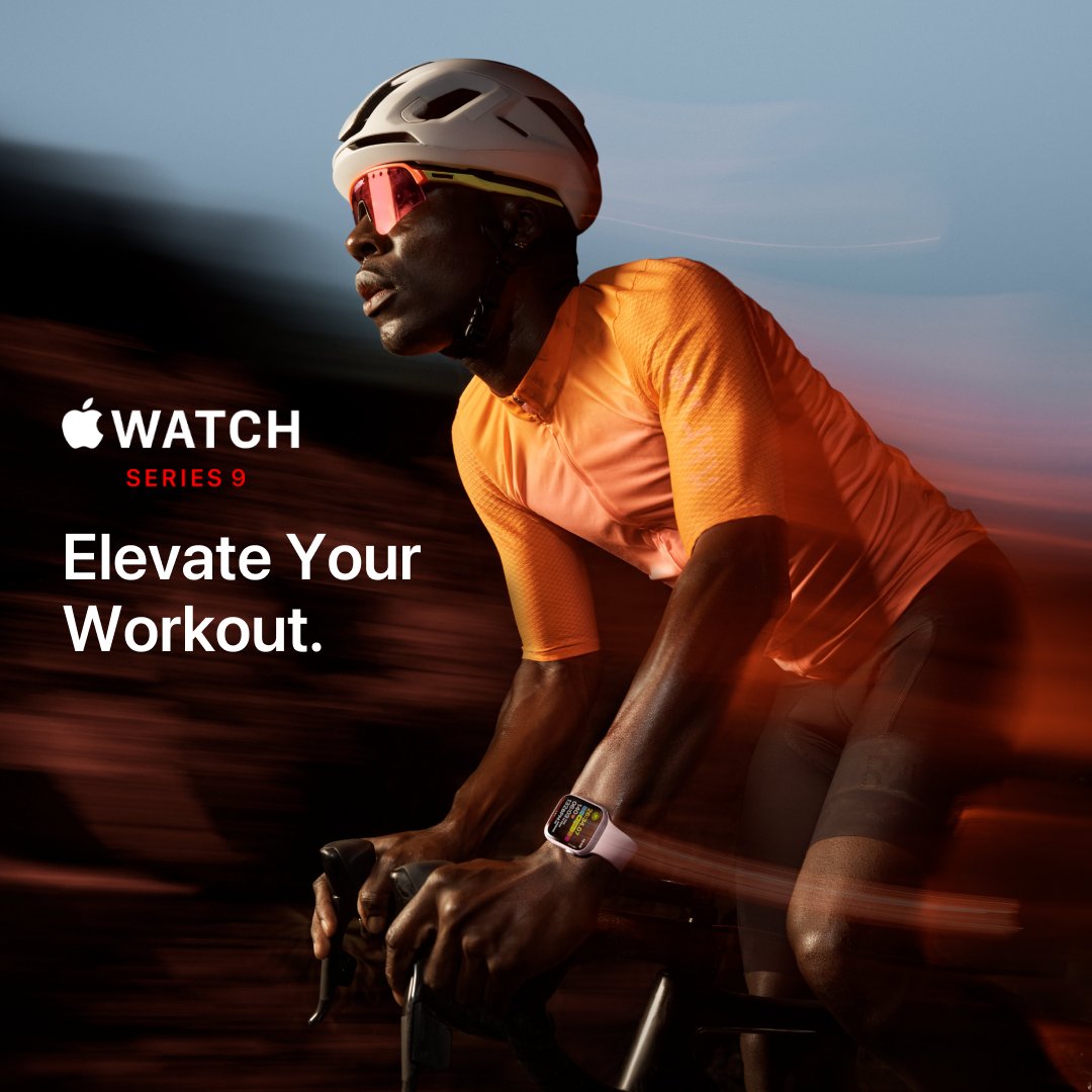 Elevate your wrist game with the Apple Watch Series 9! Cutting-edge performance, sleek design and ultimate convenience. Available now at iAfriq!

#AppleWatchSeries9 #iAfriq #TechLifestyle #SmartWearables 
#Apple