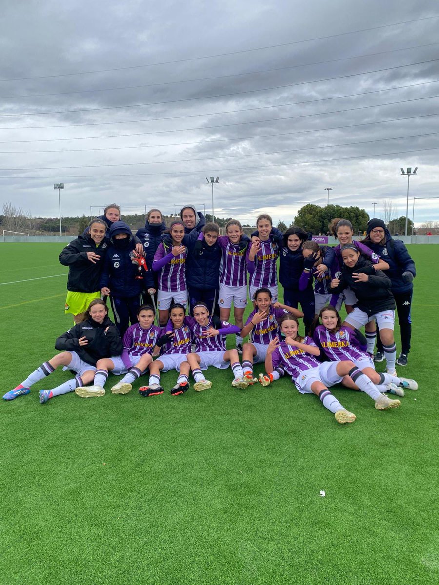 ✌🏻💜 El equipo infantil superó al San Pío B y continúa con su buena racha de juego y resultados

⚽️ Marcaron Carlota (2), Sandra (2), Arroyo, Chelsy, Yaiza, Val y Cintia

#pucela