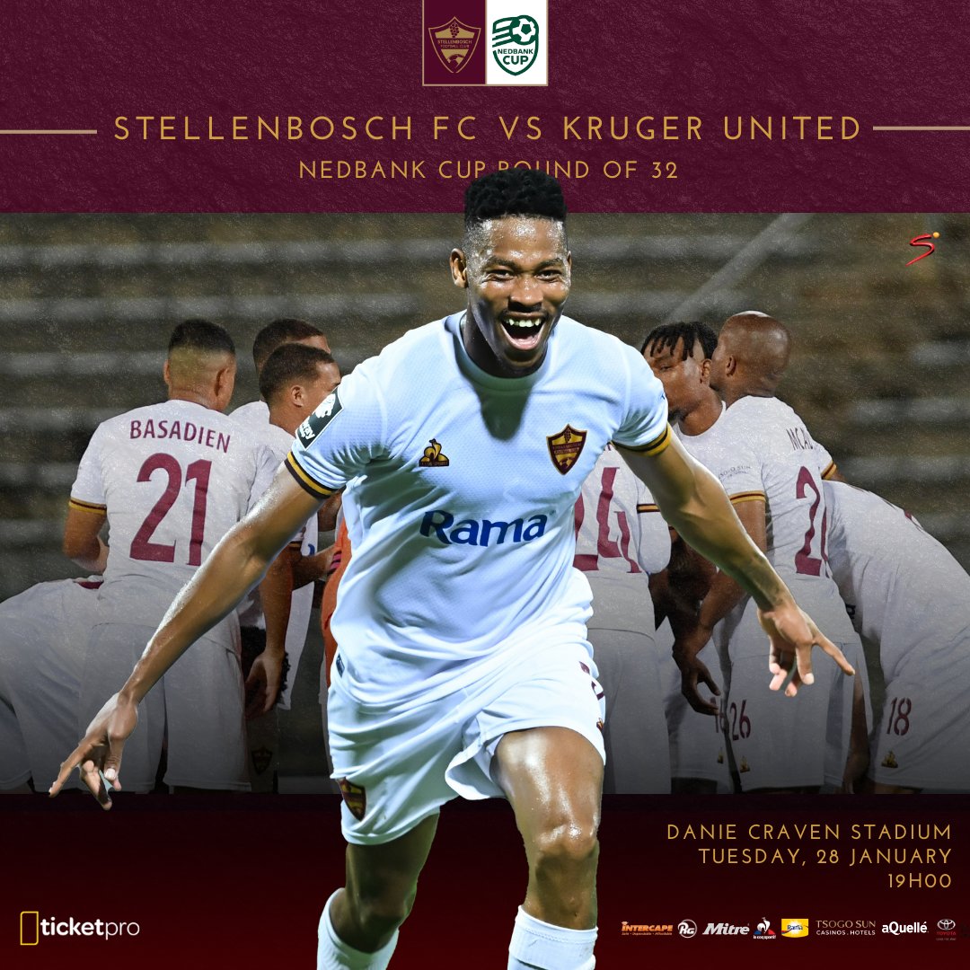 StellenboschFC's tweet photo. Our Nedbank Cup campaign begins tonight 🏆 https://t.co/ZayLwNoJpz