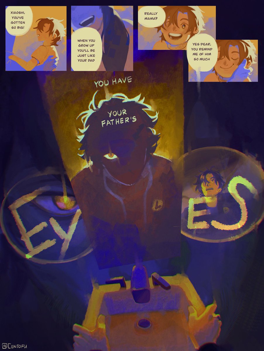 You have your father's eyes #linkclick #时光代理人