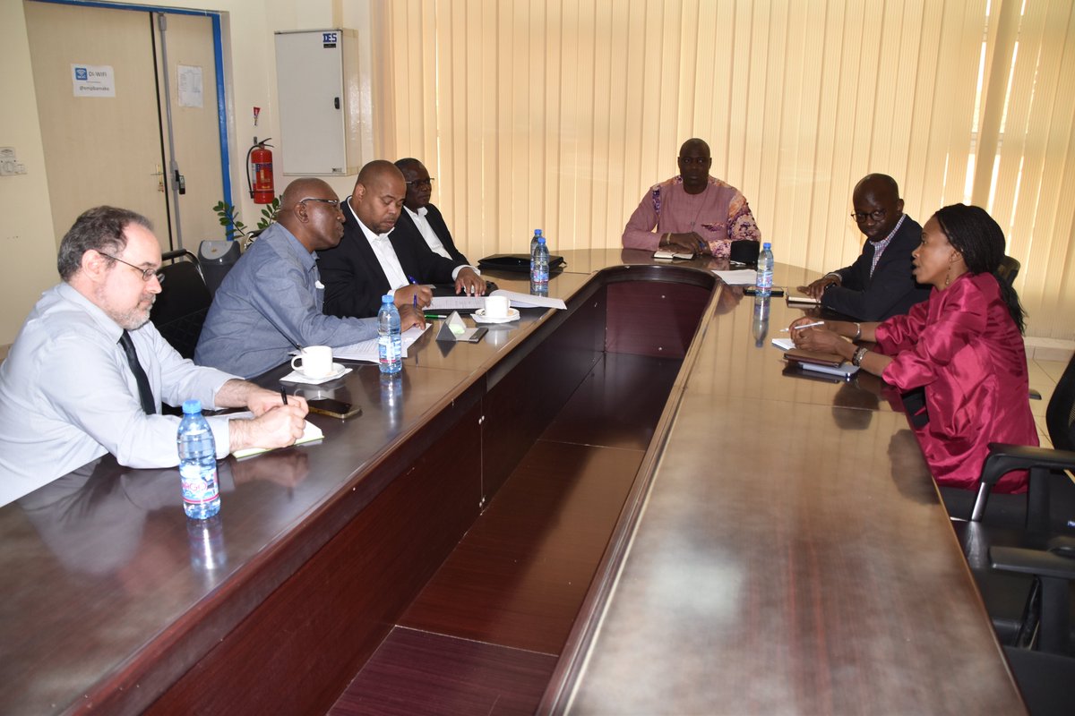 Thank you <a href="/USEmbassyMali/">U.S. Embassy Mali</a> for the opportunity to meet  with <a href="/KyStateU/">Kentucky State University</a> to discuss potential areas of collaboration.
<a href="/MaliMaeci/">Ministère des Affaires étrangères du Mali</a> <a href="/_AfricanUnion/">African Union</a>