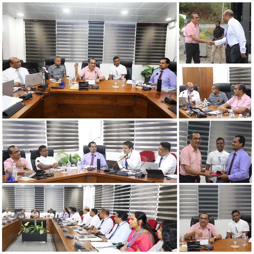 Hon. Bimal Rathnayake, Ministry of Transport, Highways, Ports, and Civil Aviation made an official visit to the Civil Aviation Authority of Sri Lanka.