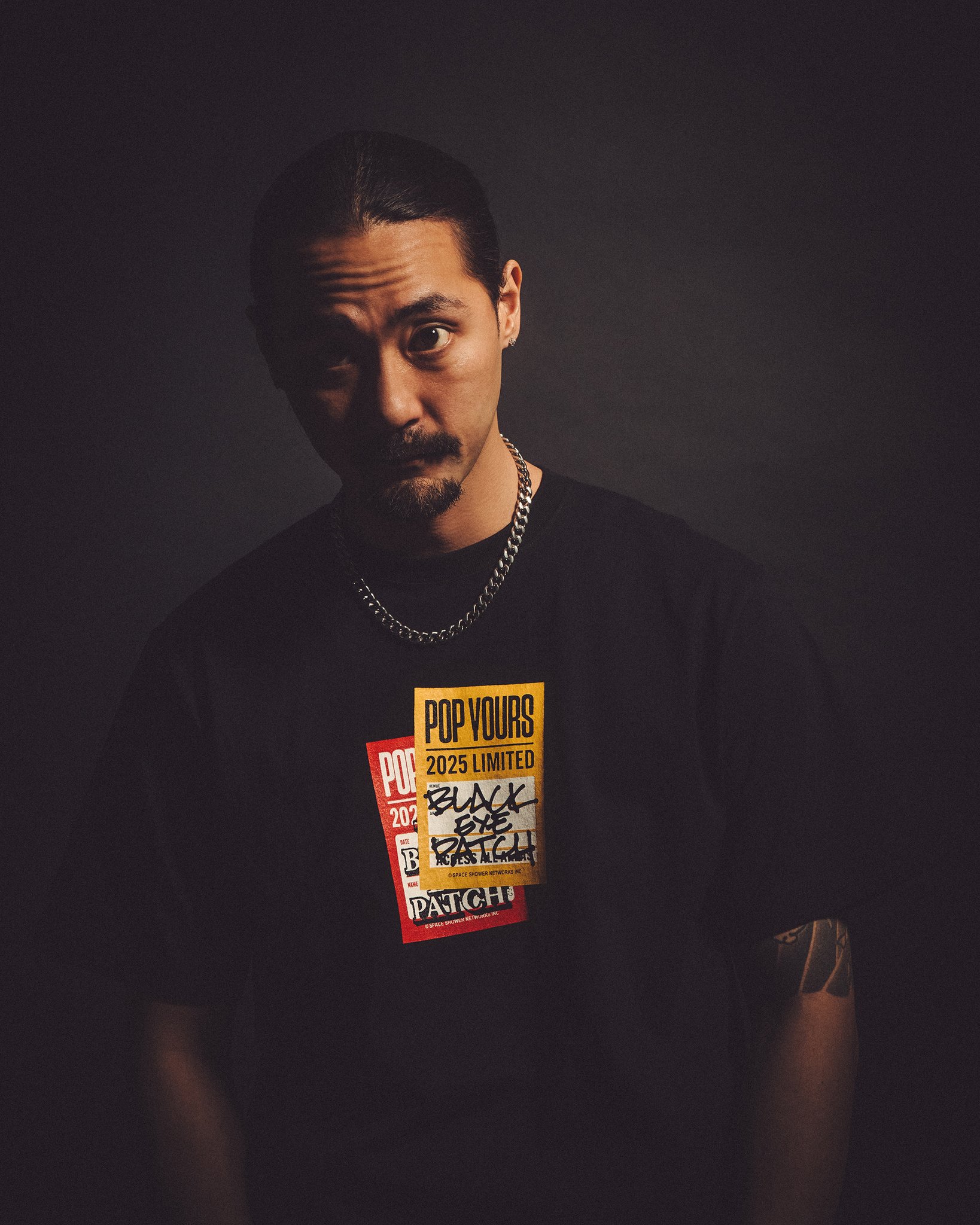 POP YOURS × BlackEyePatch ピンクTシャツ　M POP YOURS🤝BlackEyePatch】 ストリートで高い支持を集める