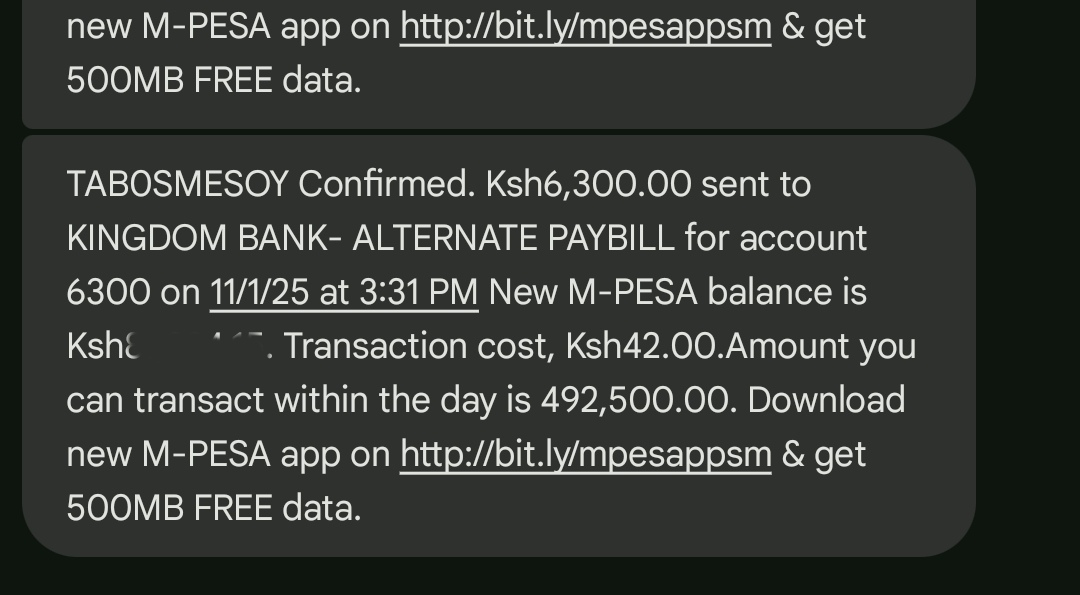 julimaich's tweet photo. @KingdomBankKE @SafaricomPLC @Safaricom_Care Here is the transaction.. please do the reversal. Am not sure how you want me to share my contact since Ur DM is closed. https://t.co/7mCmb0njhG