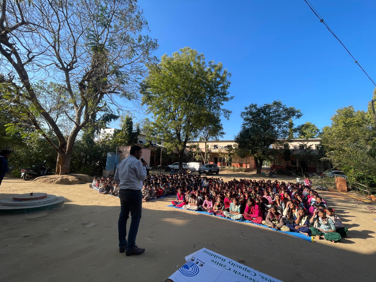 cerc_eiacp's tweet photo. CERC EIACP conducted an insightful lecture on Eco-Labelling at Rajiv Gandhi Ashram Sala, empowering 433 participant s with knowledge about eco-friendly products and the importance of making sustainable purchasing decisions.
#EcoLabelling #Sustainability #GreenProducts https://t.co/3SUV04OQET