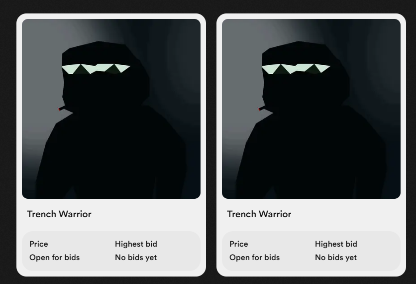 ScreenBooy's tweet photo. 🌔 GSVM, I bring some alfafa.

❗️ Important information about Trench Warrior @thefighthorse 

🪖 Expect reveal of NFT's today (they have rarity level).
Floor is at 0.035 $ETH. 

🔥 All unmined NFT's have been burned.
✅ That is, it has gone from a supply of 6969 to 734. 
That is why I decided to have 2 of them.

-
🔶  The benefits of the holders have multiplied x10 due to this burn, these are the main benefits: 
▫️  NFT holders get tokens allocations of the released tokens (Optional to Creator).
▫️  Points boost on Fighthorse leaderboard. Good chance if Fighthorse decides to launch his token (depends on rarity, will give you more points).
▫️  Other Exclusive Utilities to be announced.
-

📈 This is a great opportunity to be exposed to all Eclipse memecoins. We know that all networks have their memecoins seasons.
😉 They are Eclipse's native Launchpad, and have already bonded 5+ memecoins $TWIF, $TURBO, $HORSE, etc. It's all very clear.

✅ By simple calculation, these NFTs should be worth several x's more. This is a great opportunity if you think Eclipse will be successful. 

📝 Do your own research and decide what to do! 

Eclipse will Eclipse everything.