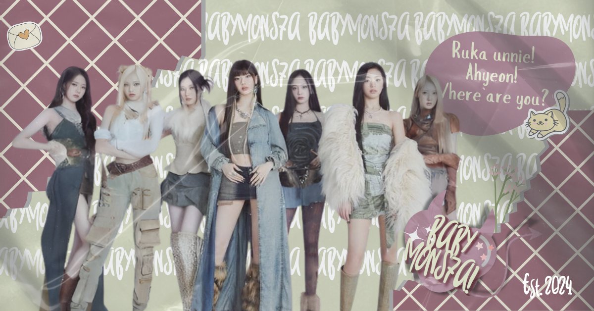 ᅠ
𓆩♡𓆪 . . .  𝗕𝗔𝗕𝗬𝗠𝗢𝗡𝗦𝟳𝗔 is on the hunt for R͟u͟k͟a͟ &amp; A͟h͟y͟e͟o͟n͟! If you know where they are, please tag them. We're also looking for more friends to join our squad. Media partners are welcome—send us your proposals via DM    ♥︎ ͏͏   ︵ ͏  !!
ᅠ