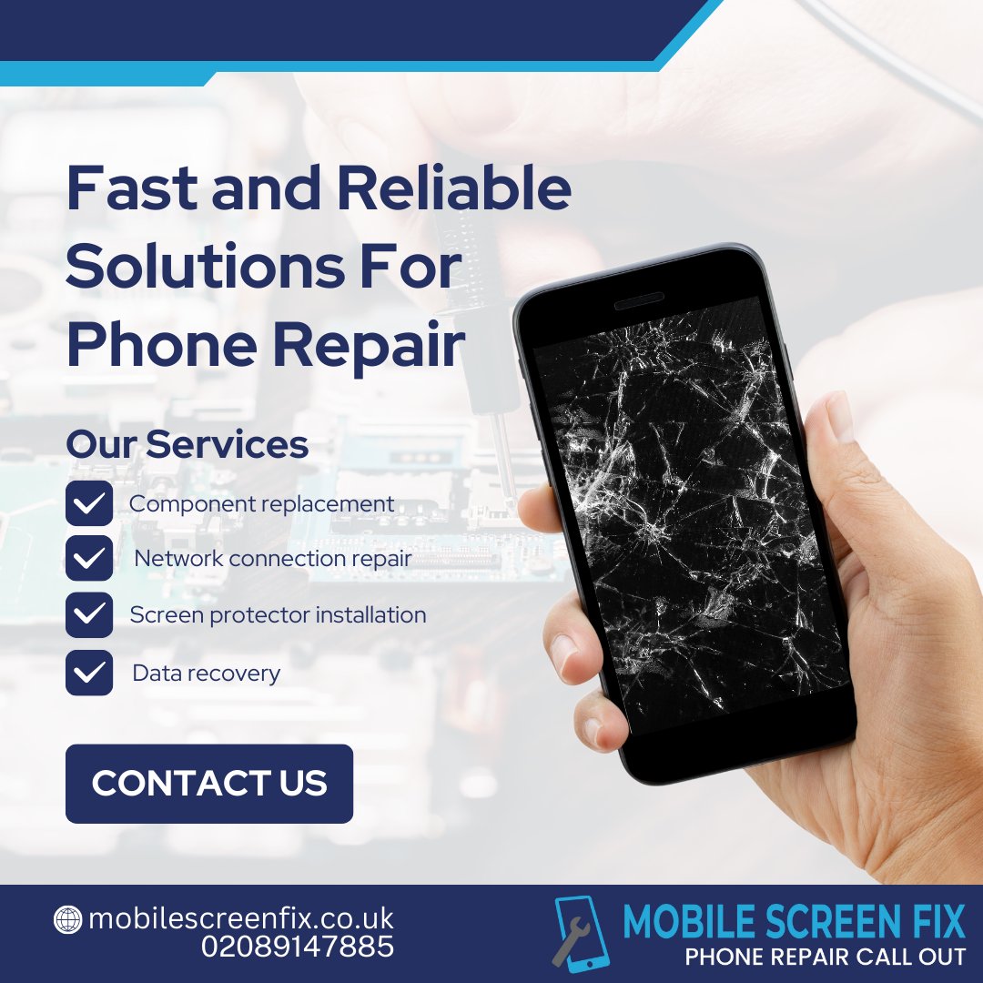 PhoneScreenFix's tweet image. Got a tech issue? Don’t stress! We’ll come to you and fix it up in a jiffy. Just chill and let the pros handle your tech drama! 📱💻 #TechRepair #ChillVibes #WeGotYouBook Online: mobilescreenfix.co.uk
Facebook: facebook.com/mobilescreenfi…