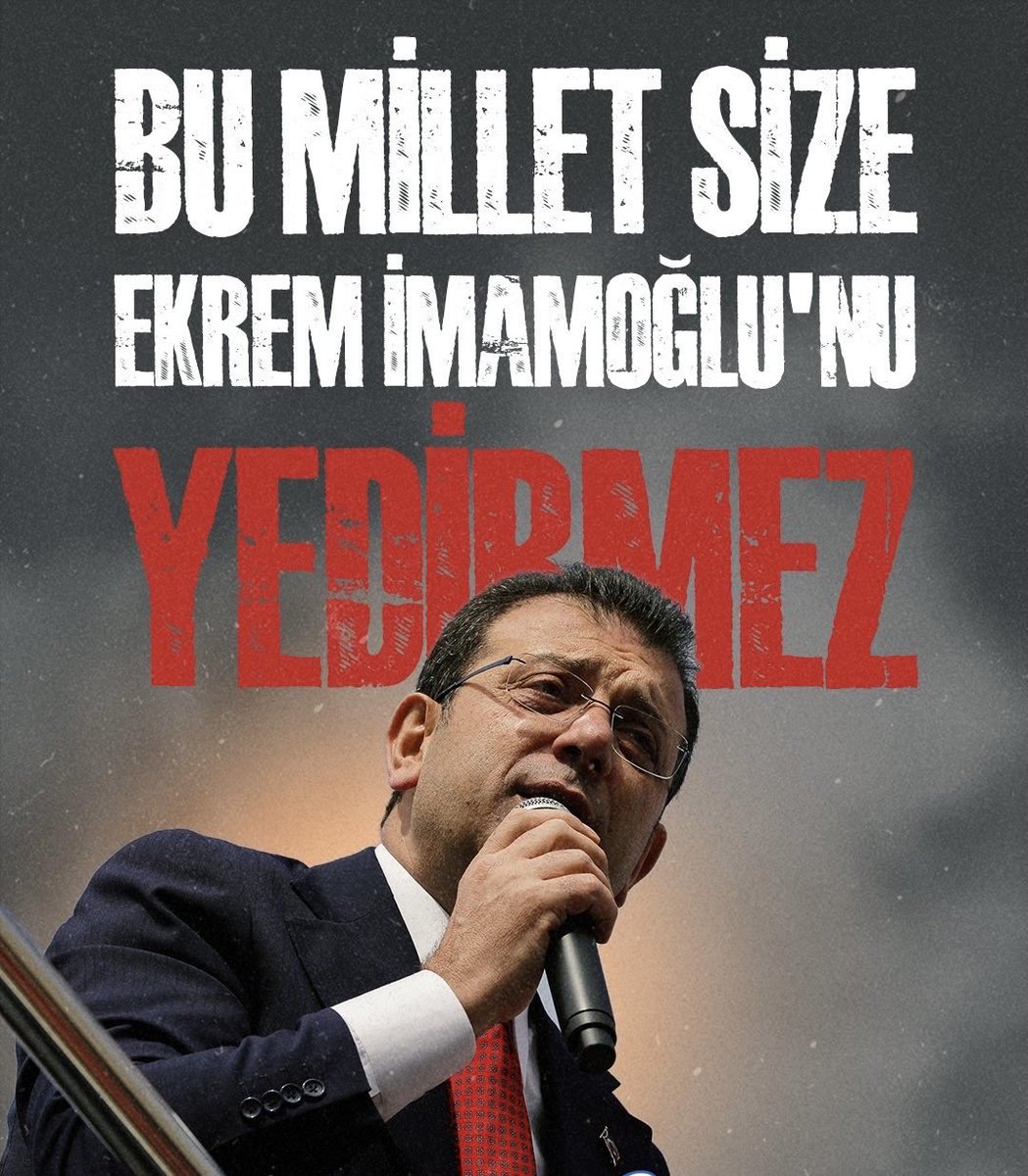 Satılmışlar değil inanmışlar kazanacak!