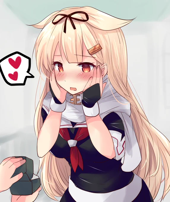 指輪渡したときの夕立の反応が思いのほか乙女なのかわいいよねっていう求婚の日らしいので 
